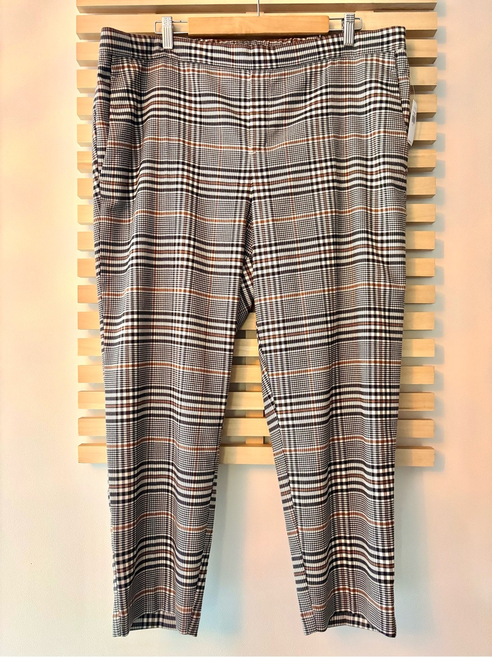 NWT Old Navy Plaid Ankle Pants | Plus Size 18